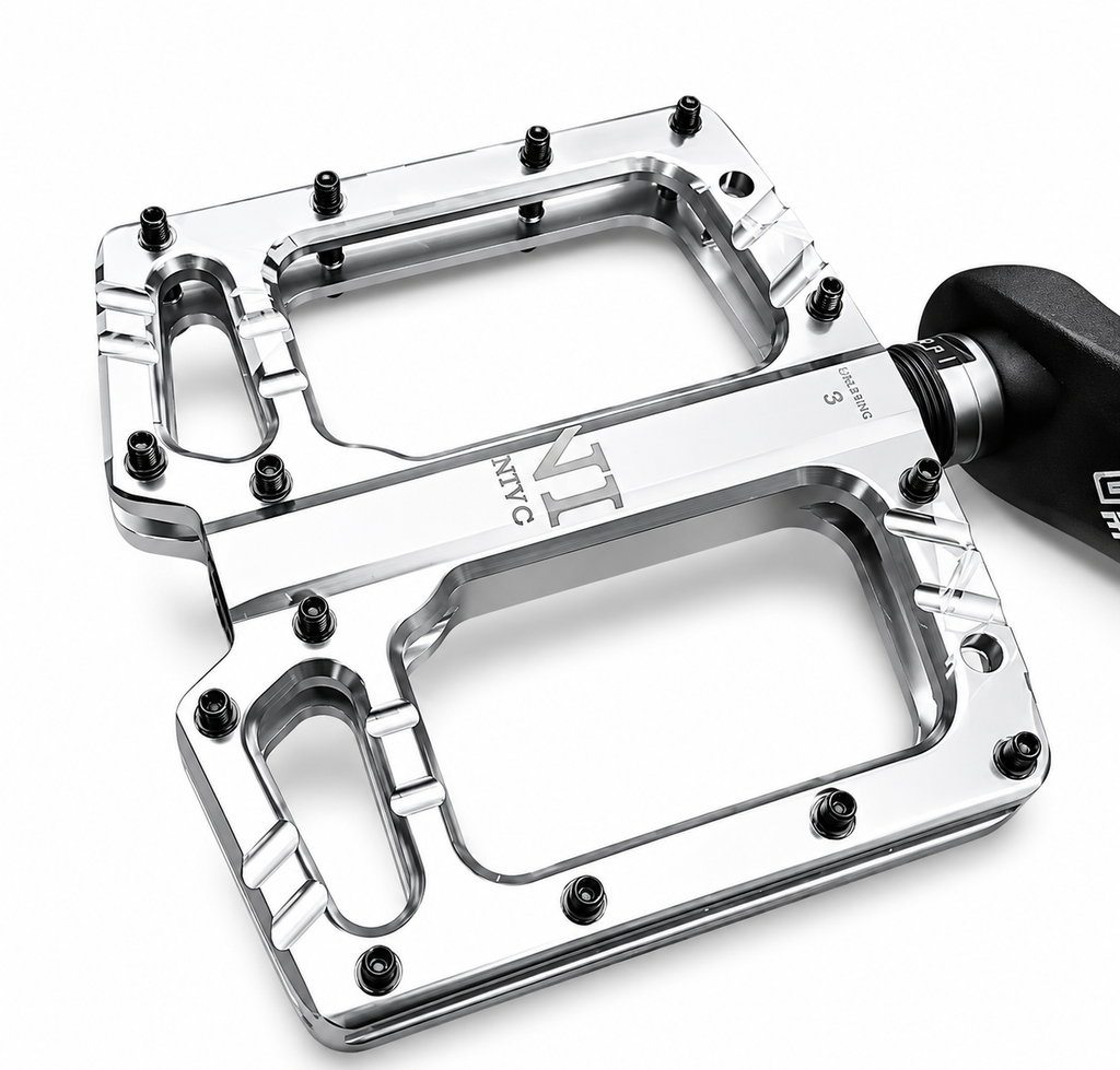 Chrome Aluminum pedals