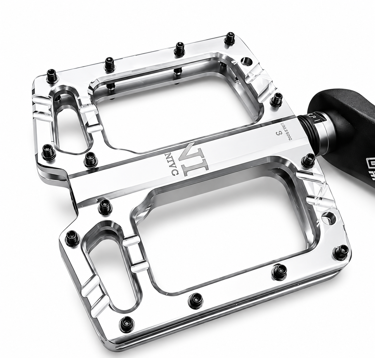 Chrome Aluminum pedals